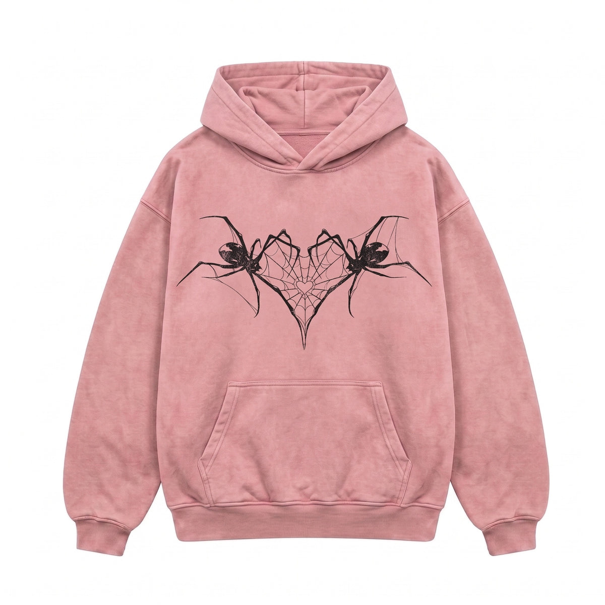 ARACHNEX Nocturne Butterfly Hoodie Pink front